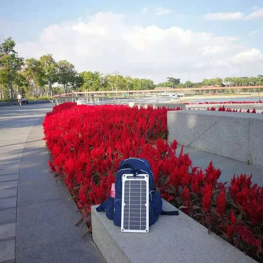 SolarCharge 6W USB Solar Panel – Outdoor Mobile Charging for Camping, Phones & More