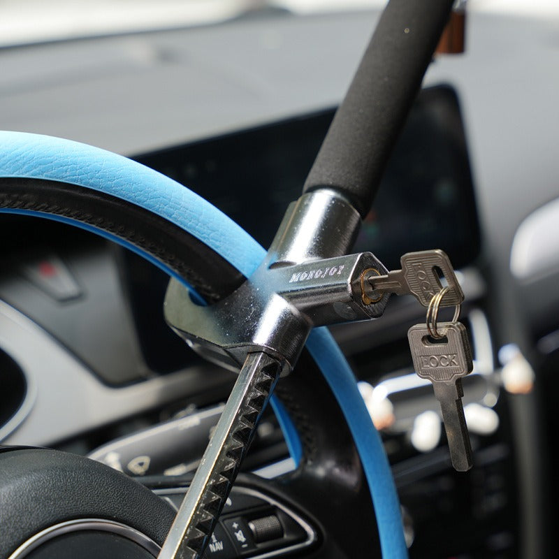 Steering Wheel Lock Pro – Heavy-Duty Anti-Theft Telescopic Lock for Cars, SUVs, and Trucks