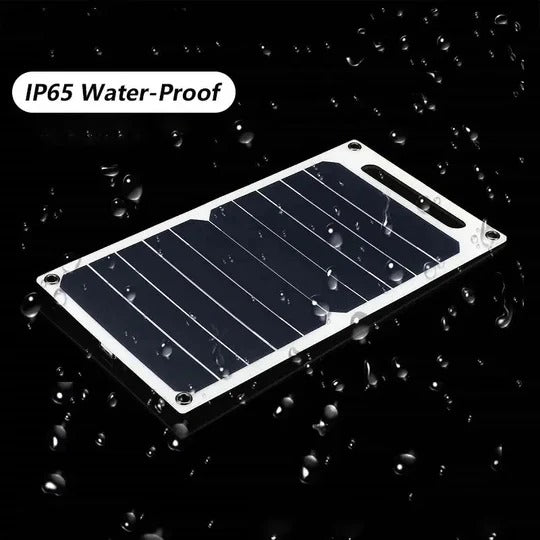 SolarCharge 6W USB Solar Panel – Outdoor Mobile Charging for Camping, Phones & More