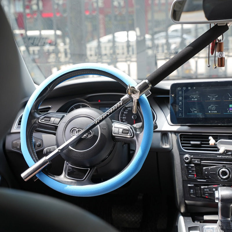 Steering Wheel Lock Pro – Heavy-Duty Anti-Theft Telescopic Lock for Cars, SUVs, and Trucks