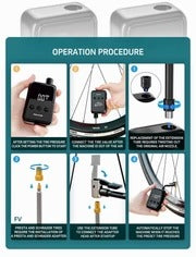 Explosive Power Bike Pump – High-Pressure Portable Inflator