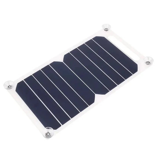 SolarCharge 6W USB Solar Panel – Outdoor Mobile Charging for Camping, Phones & More