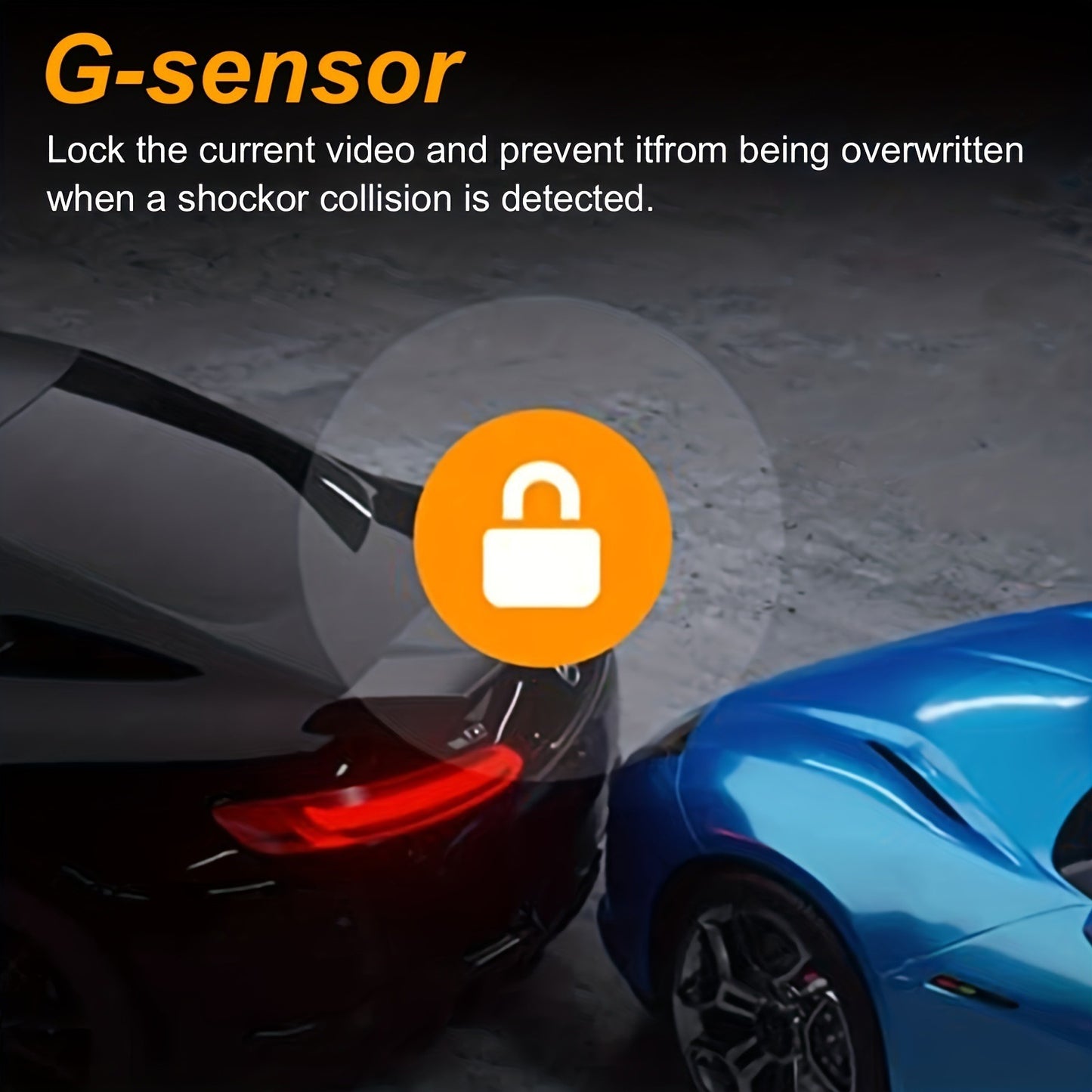 Dual Lens Car Dash Cam – 1080P Full HD, 360° Front & Interior Camera with Night Vision