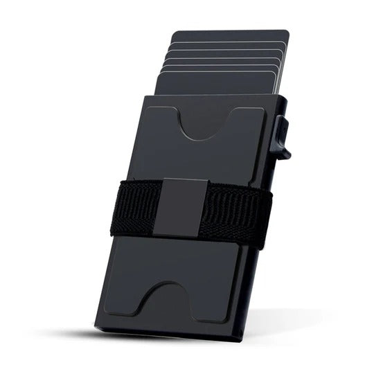 RFID Metal Card Holder – Slim Anti-Theft Wallet for Men
