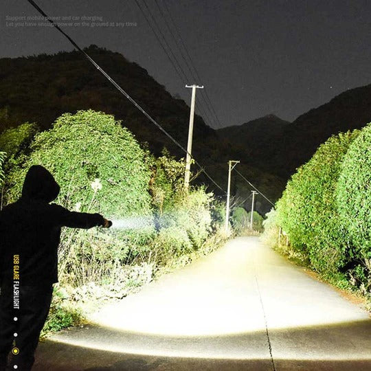 Multi-Functional Strong Light Flashlight