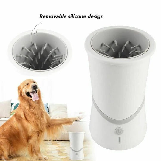 Pet Automatic Foot Wash Cup – Smart Dog Cat Paw Cleaner