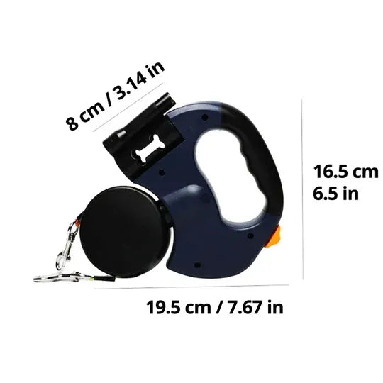 One Tow Two Retractable Dog Leash – Walk Two Dogs with One Hand