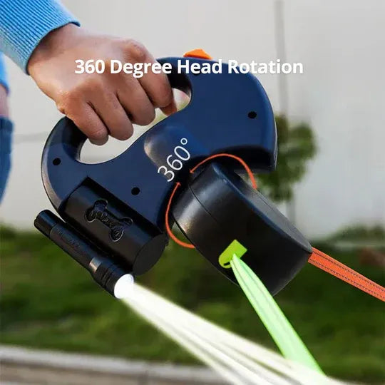 One Tow Two Retractable Dog Leash – Walk Two Dogs with One Hand