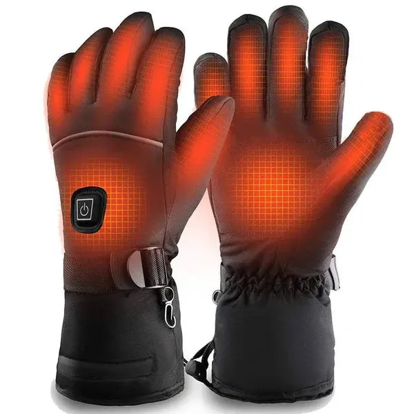 Heated Winter Gloves – Rechargeable Battery & Touchscreen Friendly