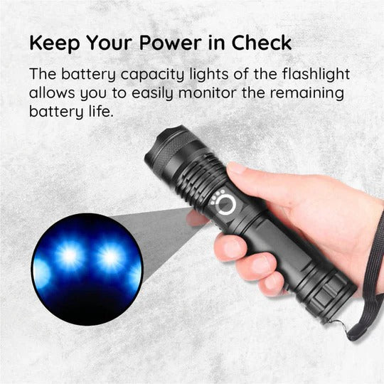 Multi-Functional Strong Light Flashlight