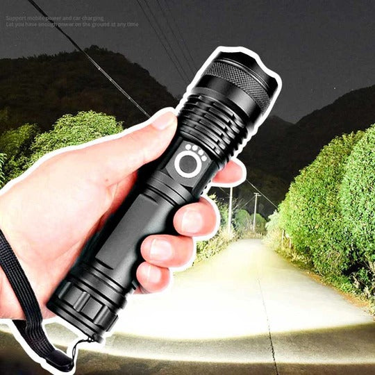 Multi-Functional Strong Light Flashlight