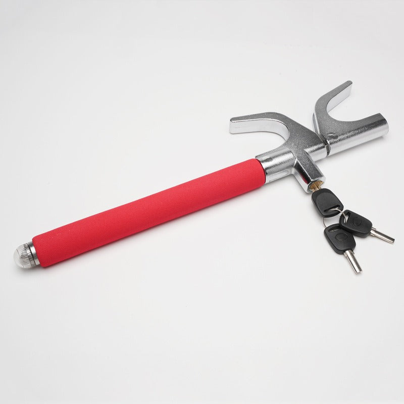 Steering Wheel Lock Pro – Heavy-Duty Anti-Theft Telescopic Lock for Cars, SUVs, and Trucks