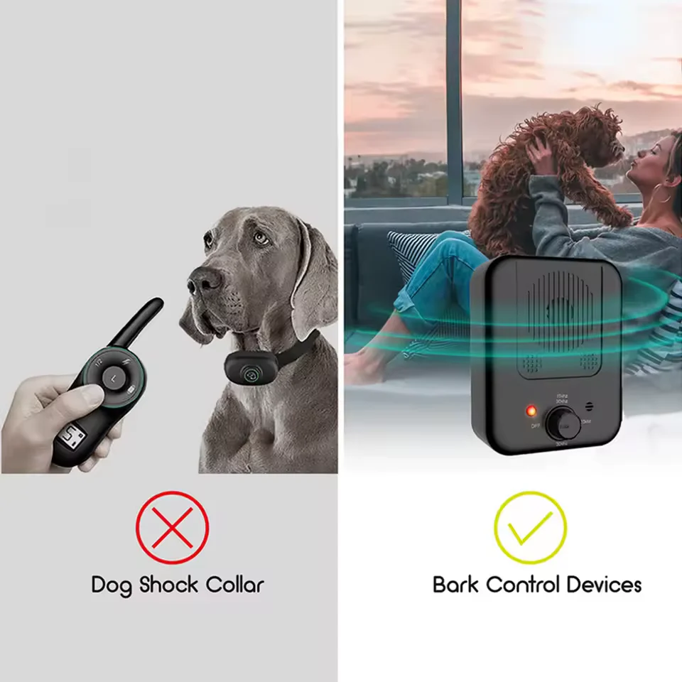 Ultrasonic Dog Bark Stopper – Smart Anti-Barking Trainer & Repellent