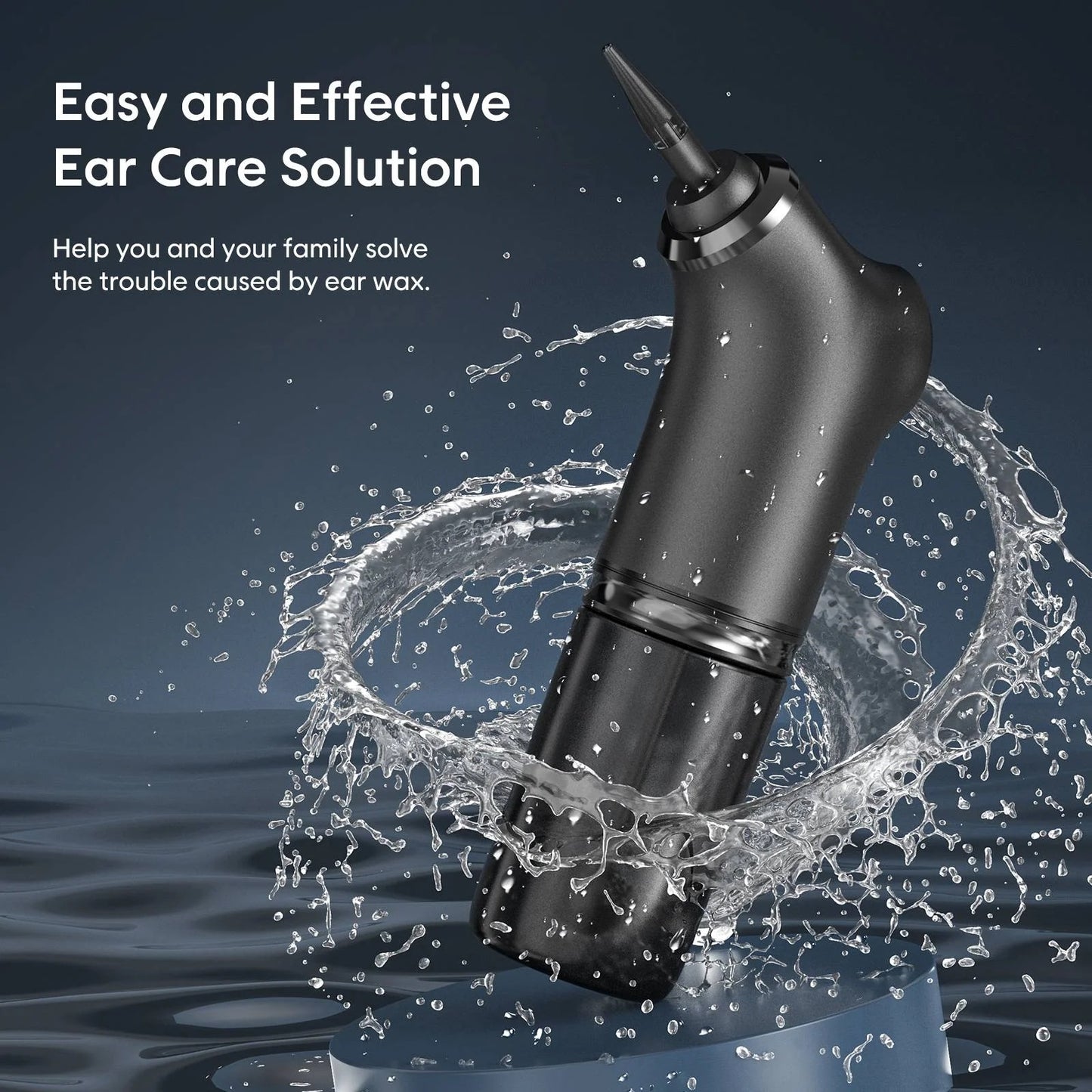 Electric Ear Washer – Adjustable Water Jet Cleaner