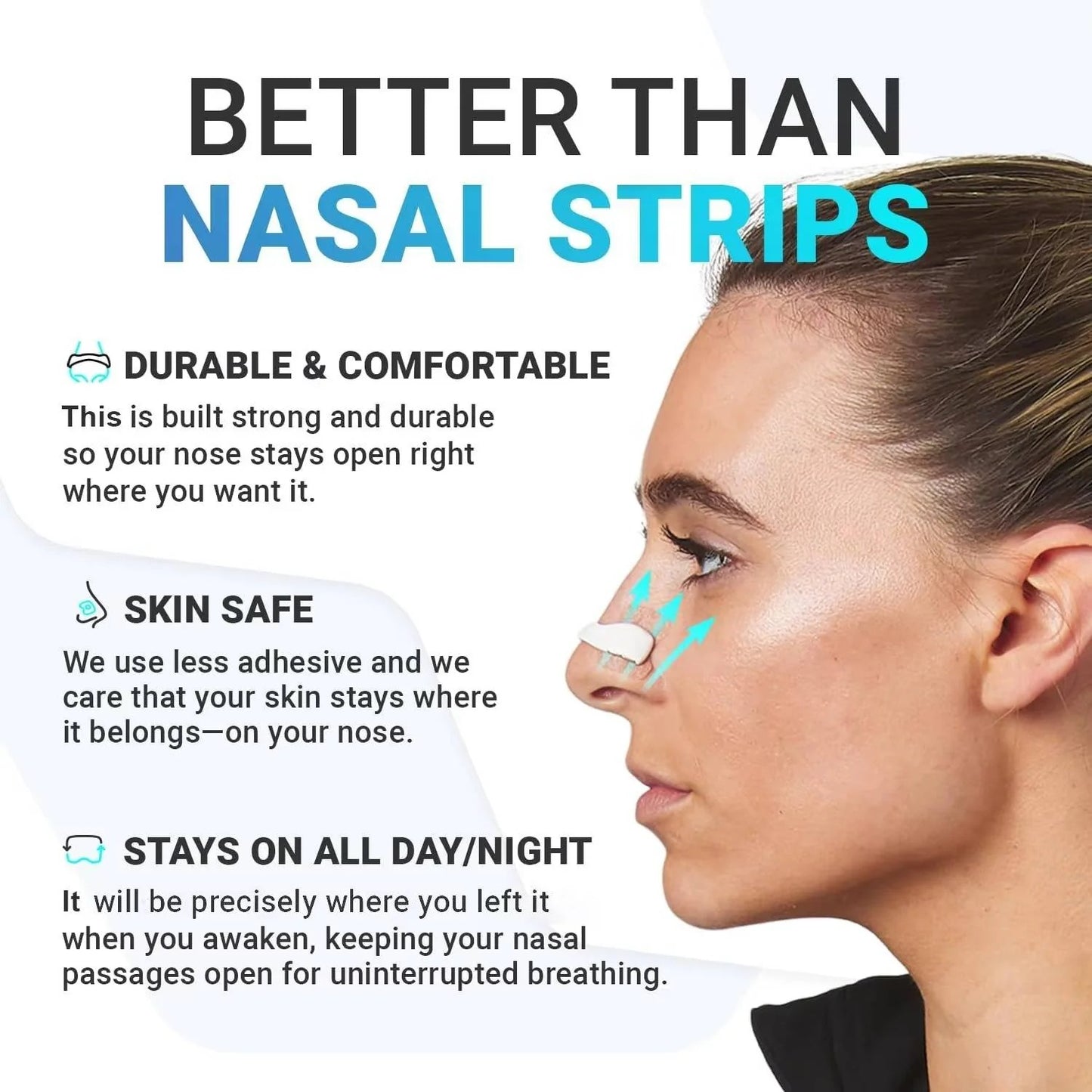Magnetic Nasal Clip – Comfortable Nighttime Aid