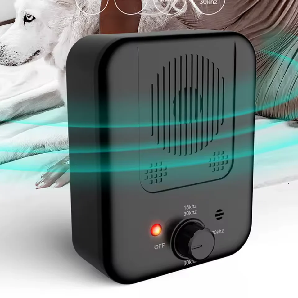 Ultrasonic Dog Bark Stopper – Smart Anti-Barking Trainer & Repellent