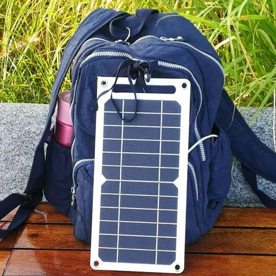 SolarCharge 6W USB Solar Panel – Outdoor Mobile Charging for Camping, Phones & More