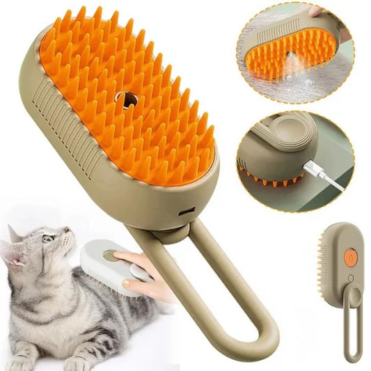 Pet Hair Grooming & Massage Brush – For Cats & Dogs