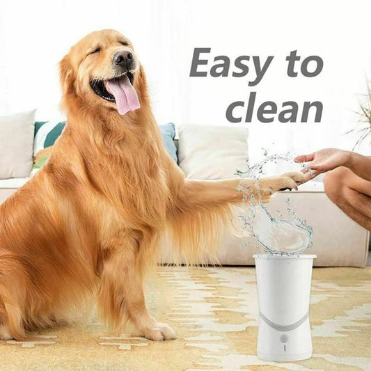 Pet Automatic Foot Wash Cup – Smart Dog Cat Paw Cleaner