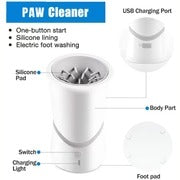 Pet Automatic Foot Wash Cup – Smart Dog Cat Paw Cleaner