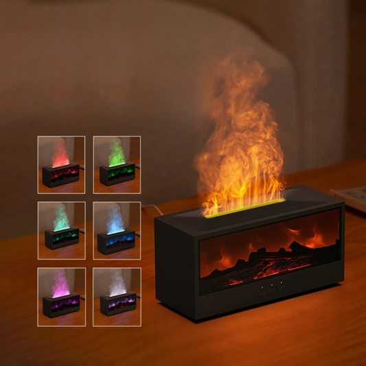 Vintage Fireplace Flame Humidifier
