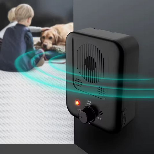 Ultrasonic Dog Bark Stopper – Smart Anti-Barking Trainer & Repellent