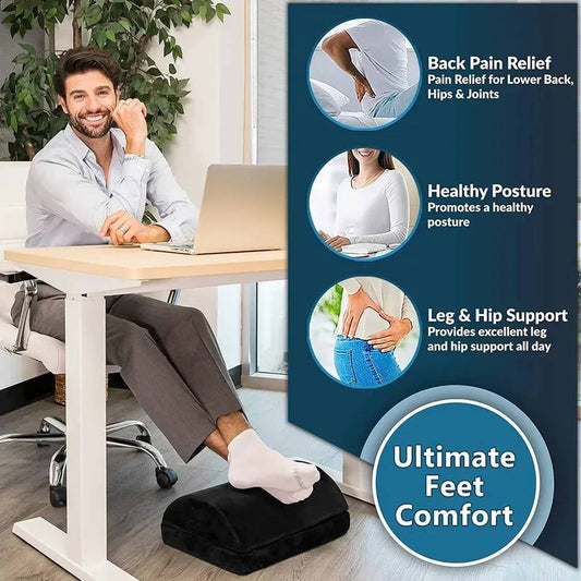 Ergonomic Foam Foot Rest