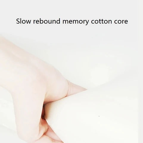 Memory Foam Car Pillow Set – Ergonomic Neck & Lumbar Support for Long Drives