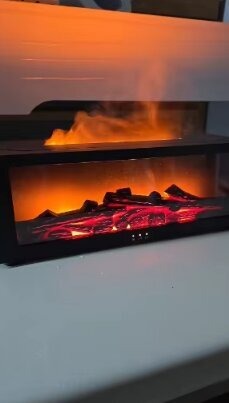 Vintage Fireplace Flame Humidifier